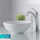 Kraus Elavo Vessel Sink & Arlo Faucet Bathroom Set - Brushed Nickel With Spot-Free Finish